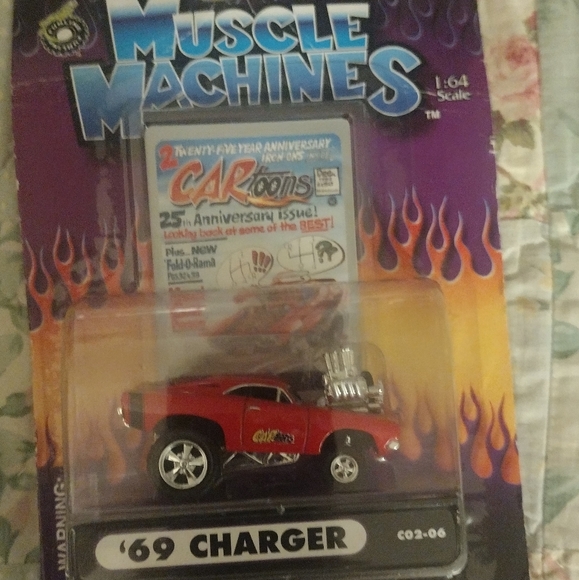 '69 Charger Die-Cast Model - Red - Picture 2 of 3